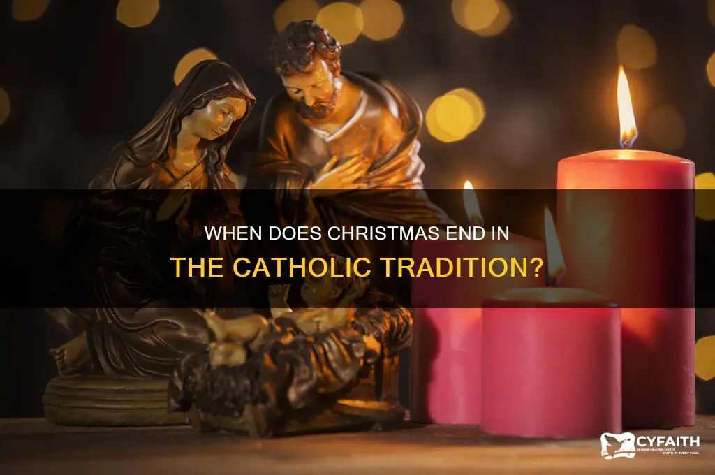 when christmas end catholic