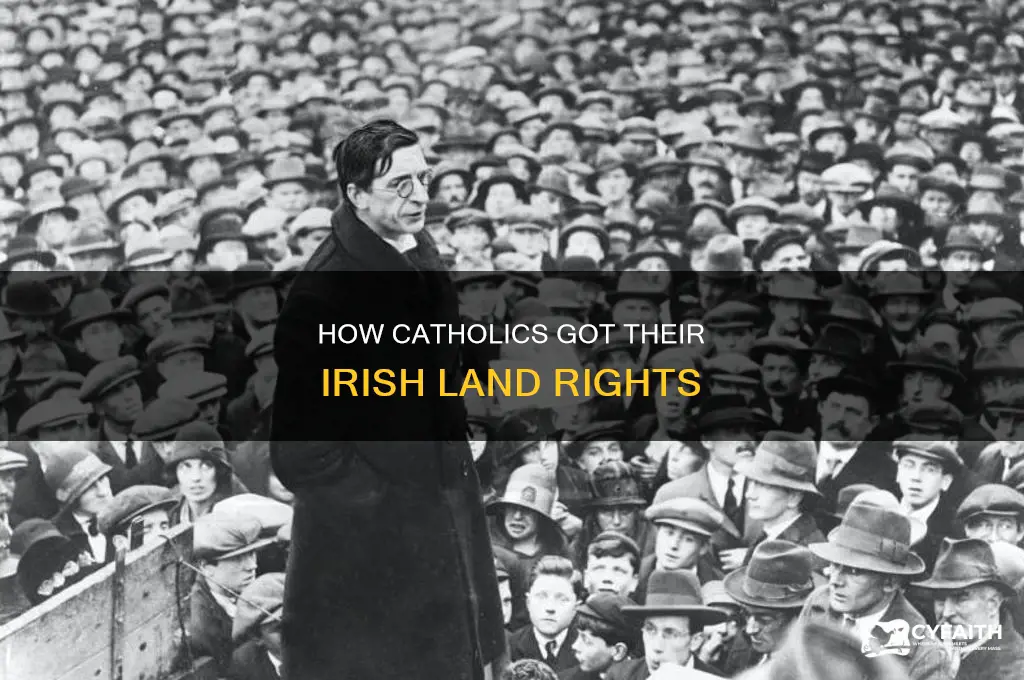 when could catholics own land in ireland