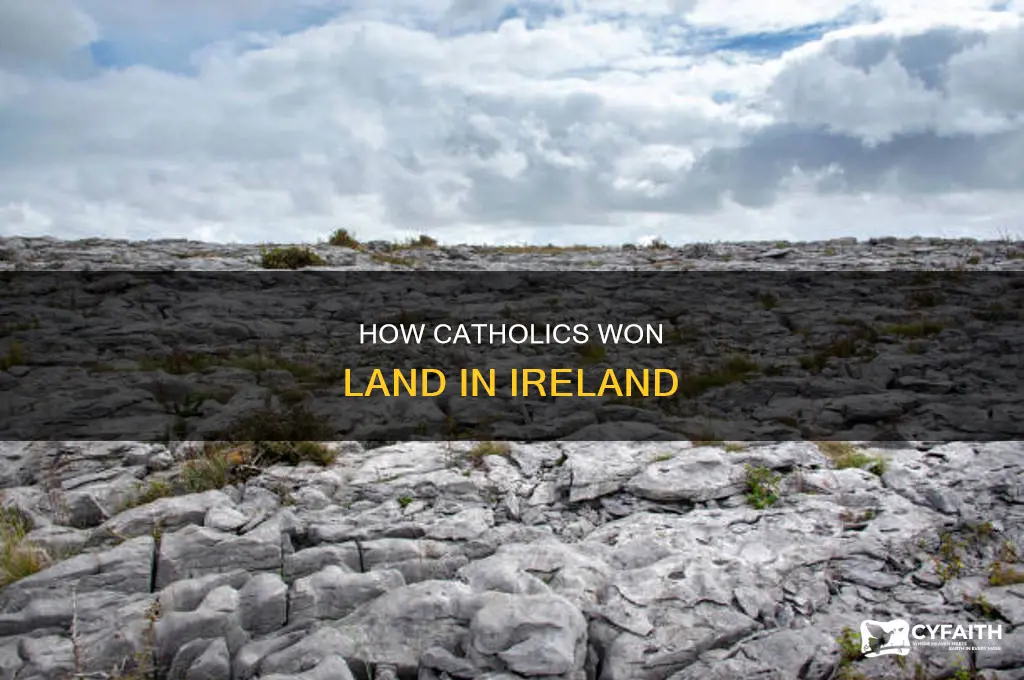 when could catholics won land in ireland