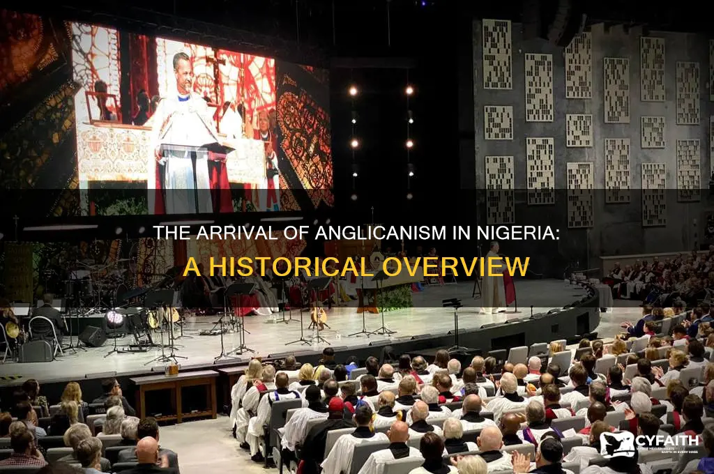 when did anglican church come to nigeria