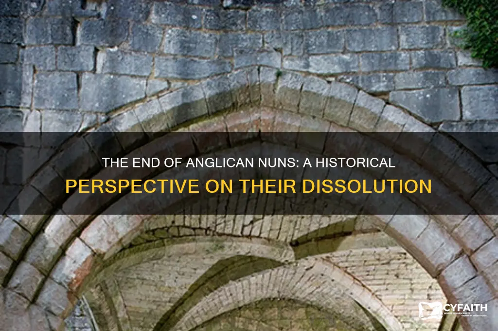 when did anglican nuns end