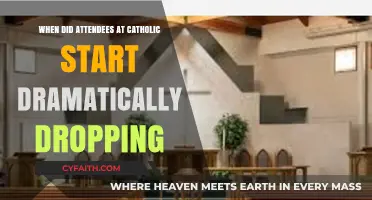 The Vanishing Act of Catholic Church Attendees