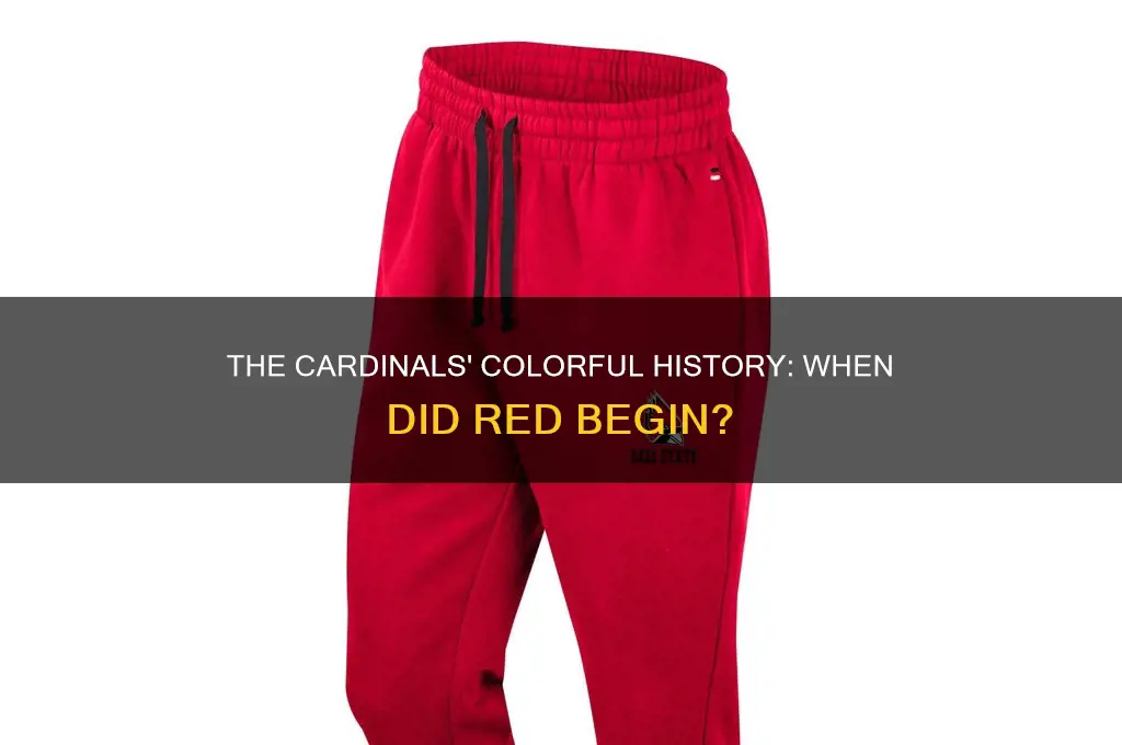 when did catholic cardinals start wearing red