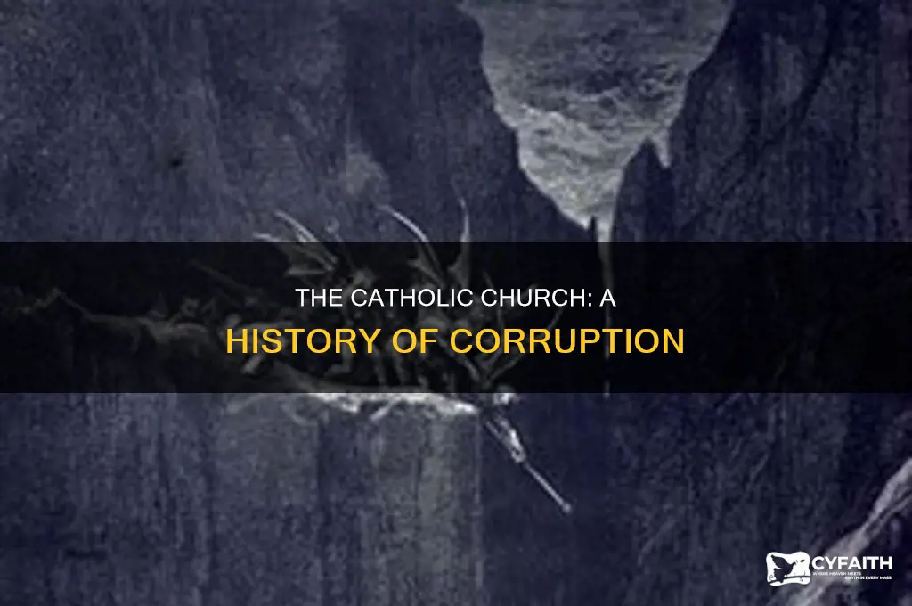 when did catholic chruch become corrupt