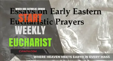 The Eucharist: A Weekly Catholic Tradition's Origin
