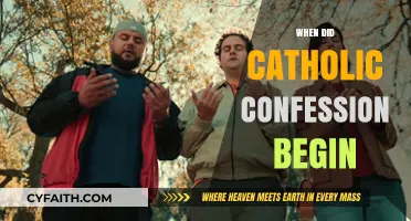 Origins of Catholic Confession: Tracing the Practice's Historical Beginnings
