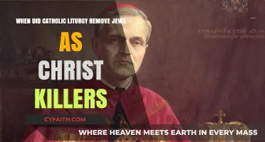Catholic Liturgy's Evolution: Removing the 'Christ Killers' Label from Jews