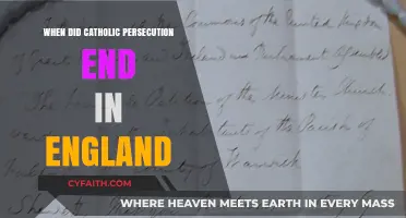 England's Catholic Persecution: A Historical Overview