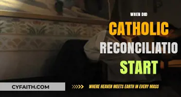The Origins of Catholic Reconciliation: A Historical Journey