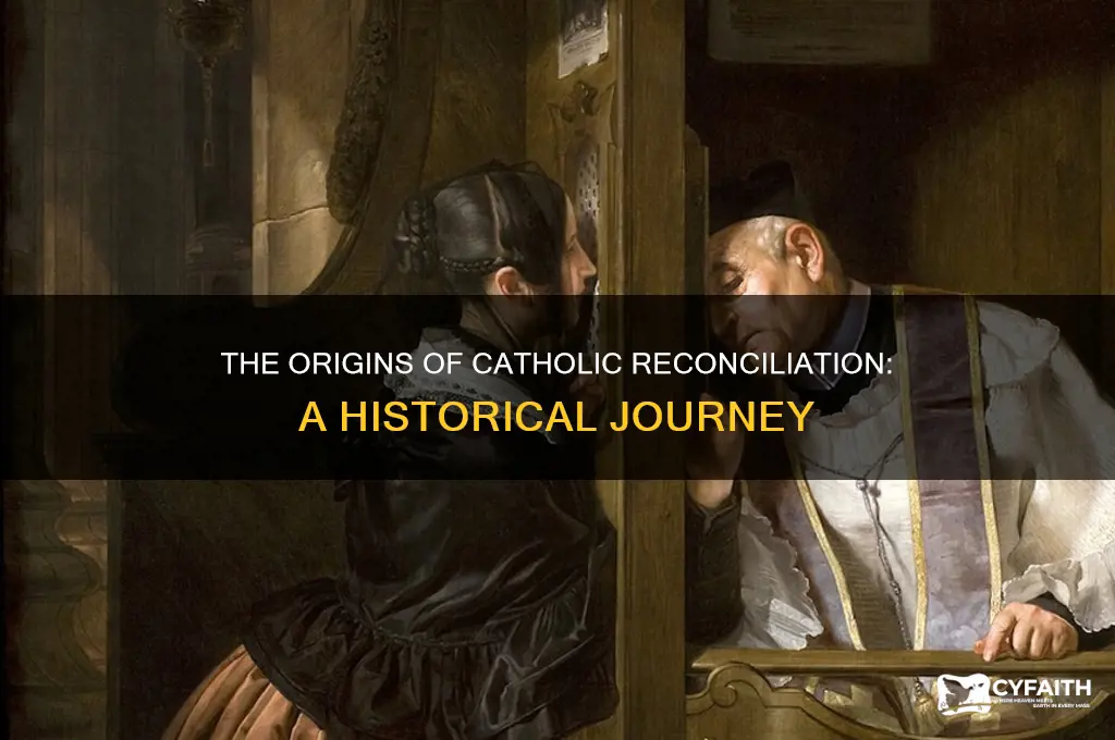 when did catholic reconciliation start