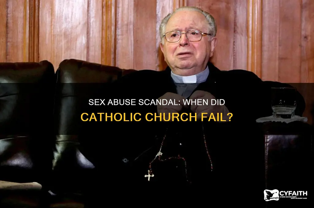 when did catholic sex abuse start