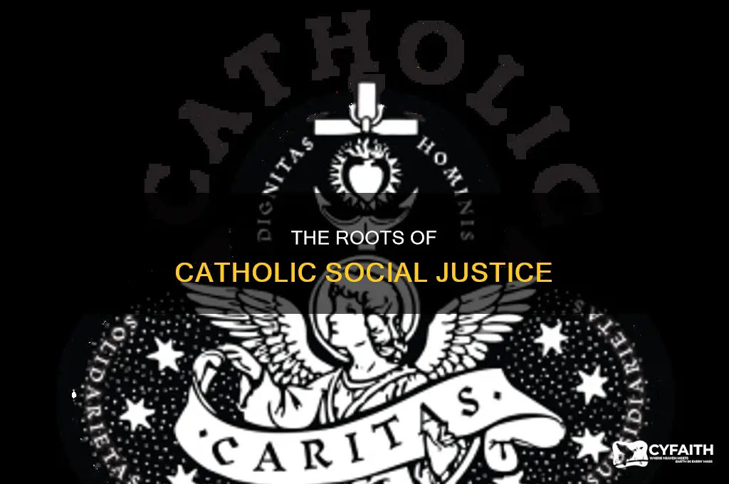 when did catholic social justice start
