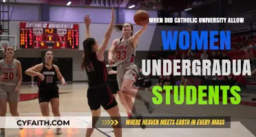 Women's Undergraduate Access to Catholic University