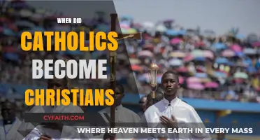 Exploring the Historical Shift: When Catholics Embraced Christian Identity