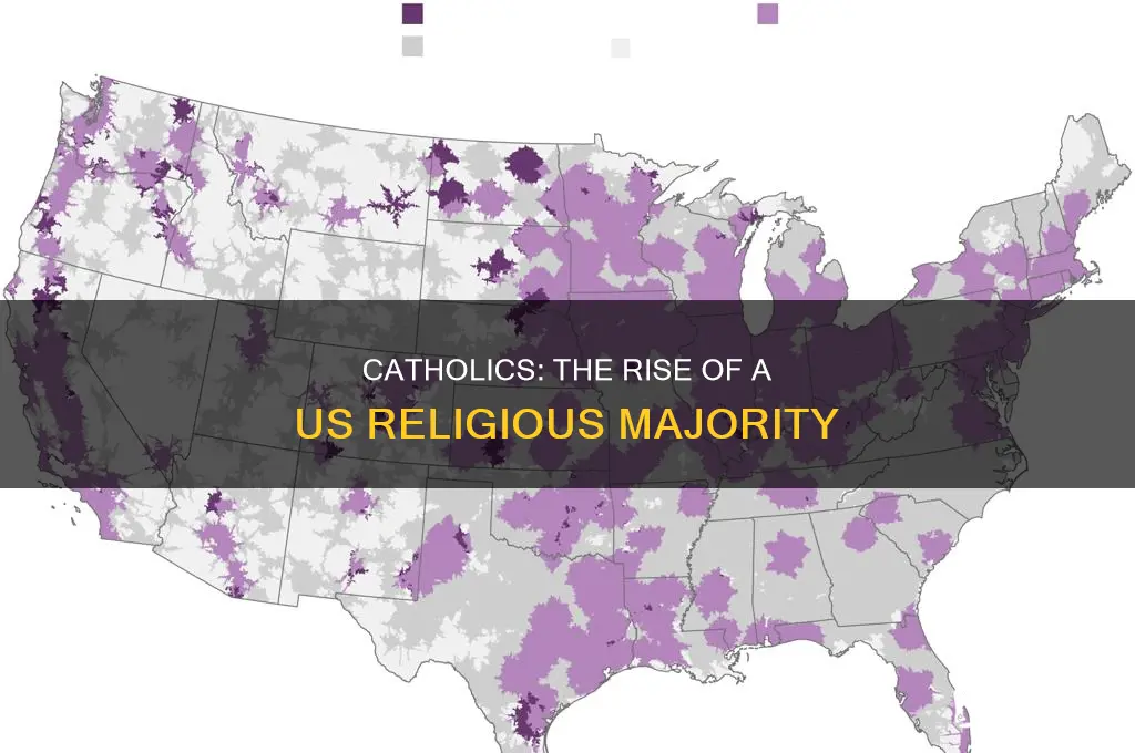 when did catholics become majority in us