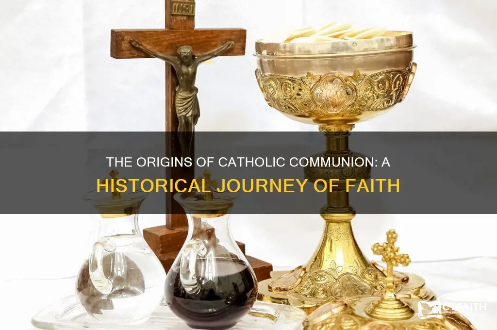 when did catholics begin communion