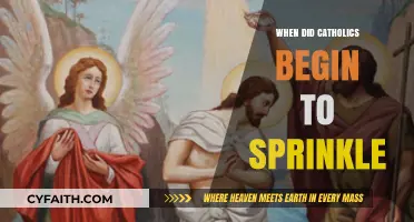 The Evolution of Catholic Baptism: From Immersion to Sprinkling