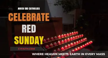The Origin of Red Sunday in Catholicism