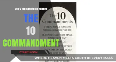 How Catholics Altered the Ten Commandments