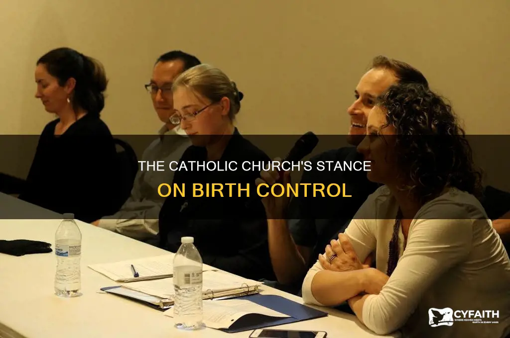when did catholics go against birth control
