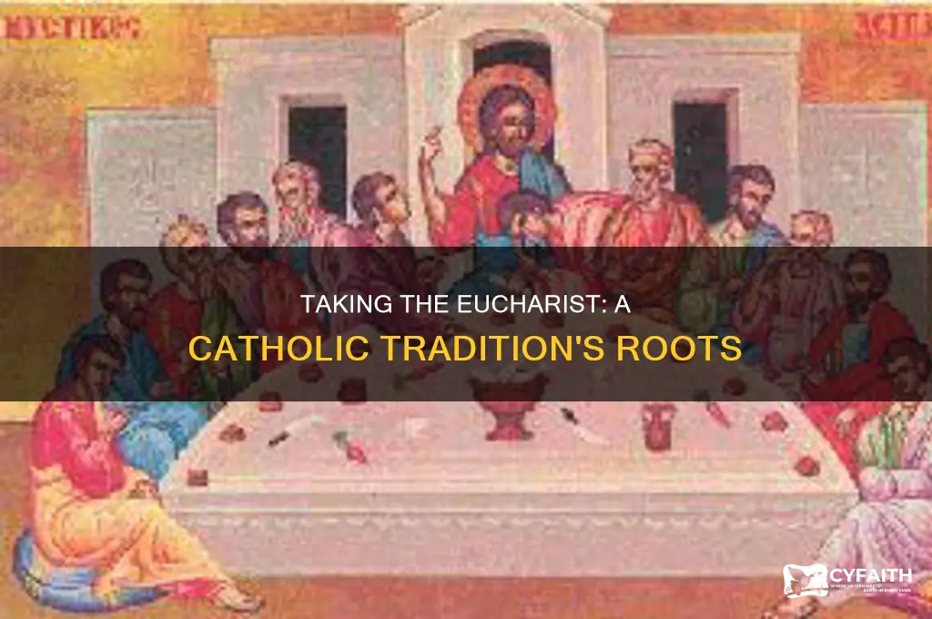 when did catholics have to take eucharist