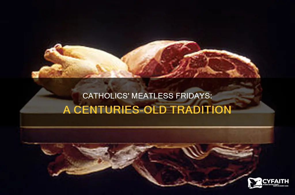when did catholics initiate meatless friday
