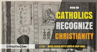 When Did Catholics Officially Embrace Christianity as Their Faith?