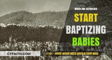 The History of Infant Baptism in the Catholic Church