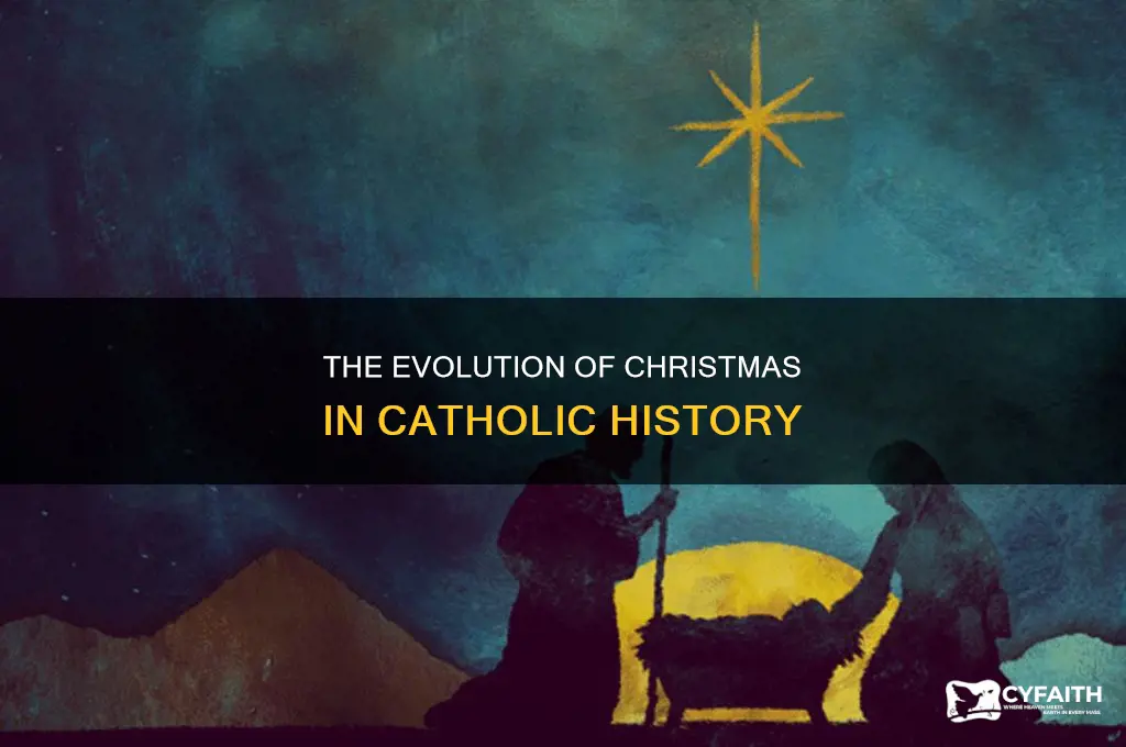when did catholics start celebrating christmas