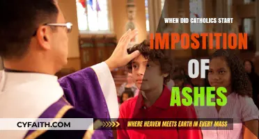 Ashes Imposition: A Catholic Tradition's Origin