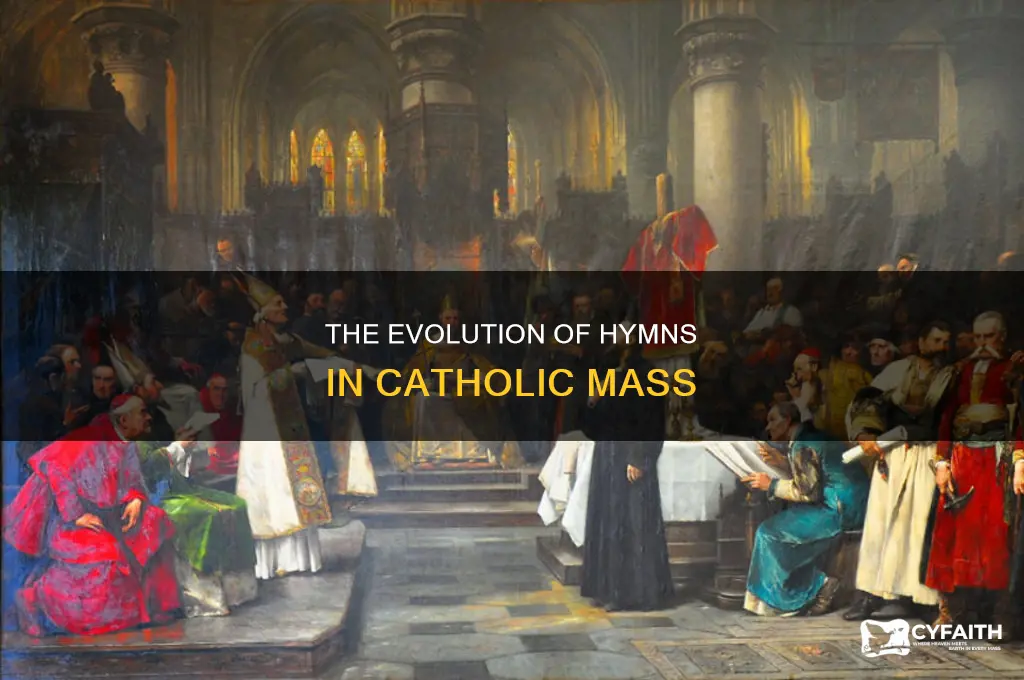 when did catholics start singing hymns