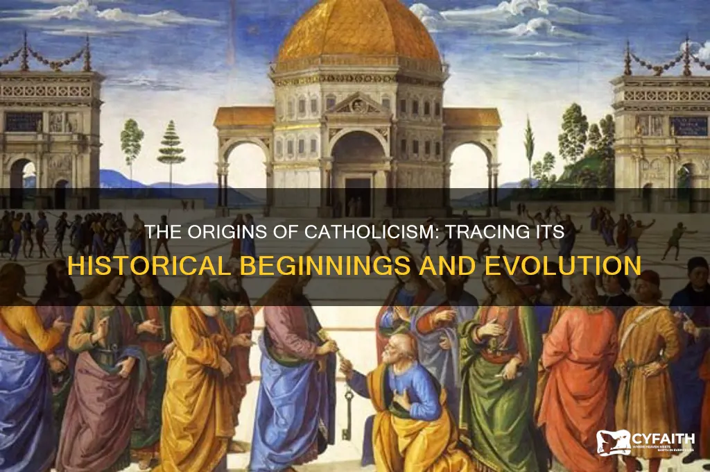 when did catholism begin