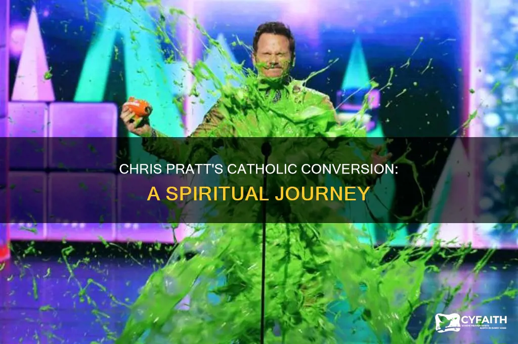 when did chris pratt become catholic