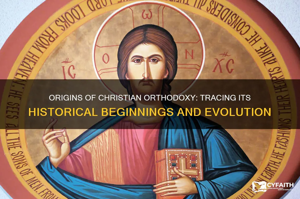 when did christian orthodox start