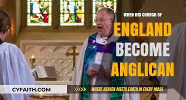 The Evolution of the Church of England into Anglicanism