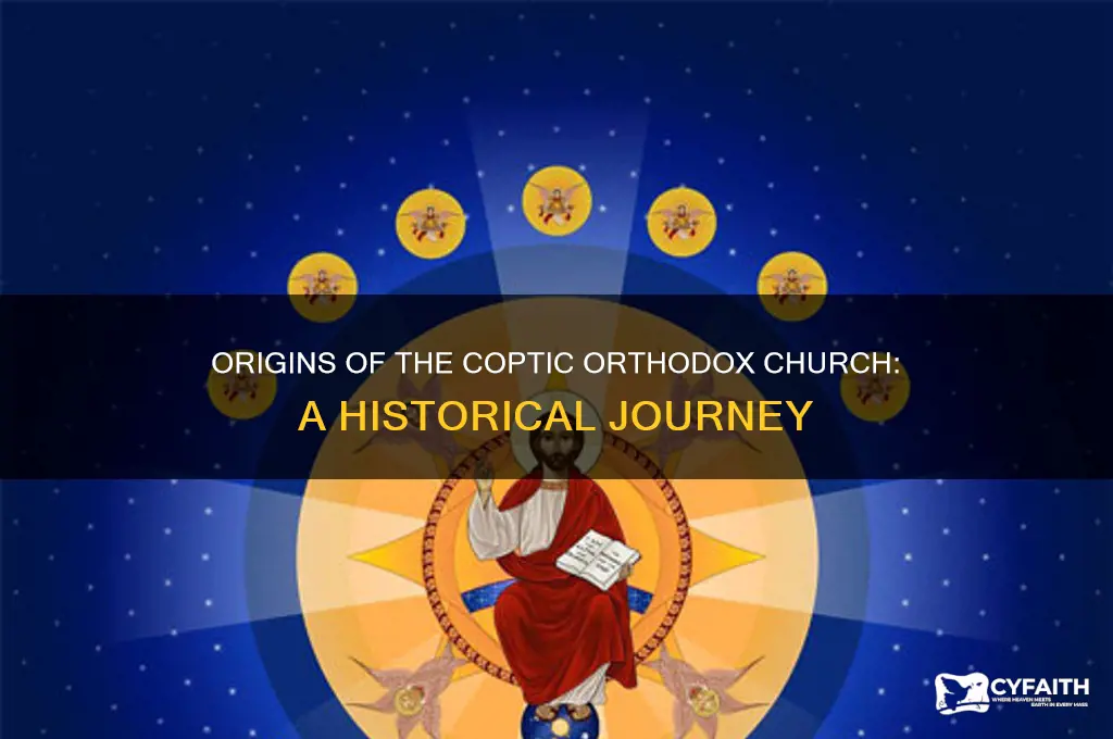 when did coptic orthodox start