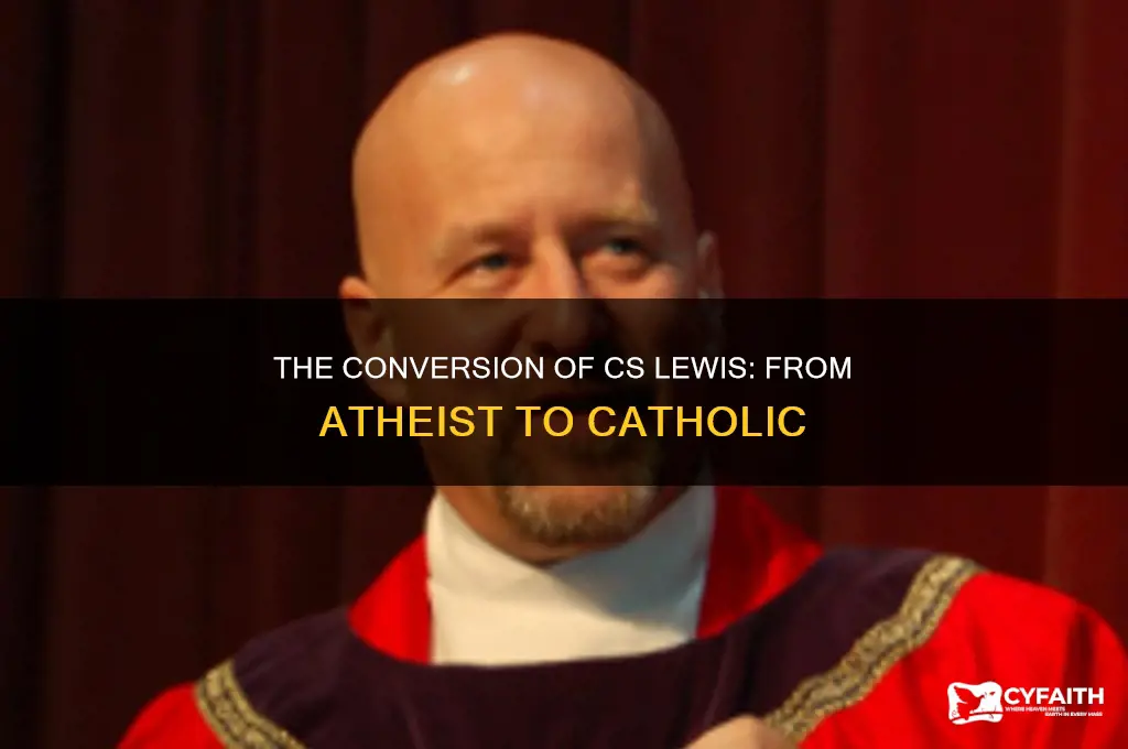 when did cs lewis became catholic