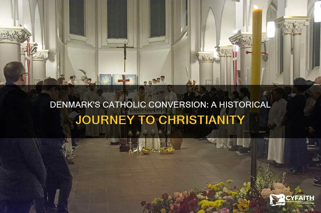 when did denmark become catholic