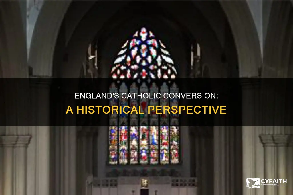 when did england become a catholic country