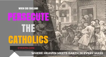 England's Catholic Persecution: A Historical Overview