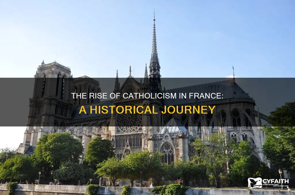 when did france become catholic