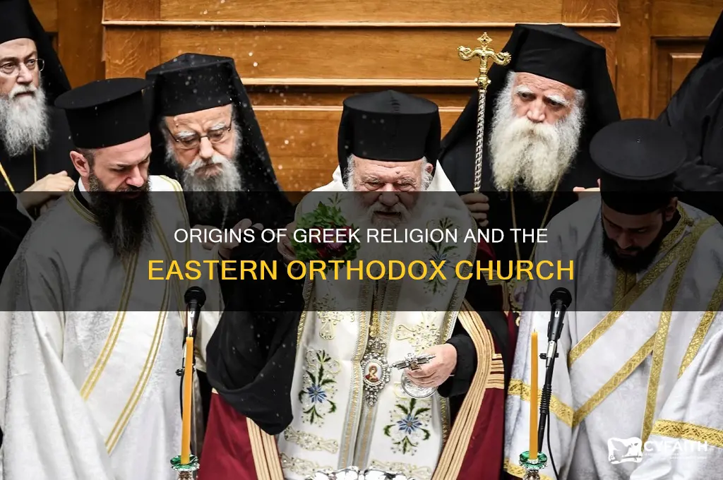 when did greek religion eastern orthodox church