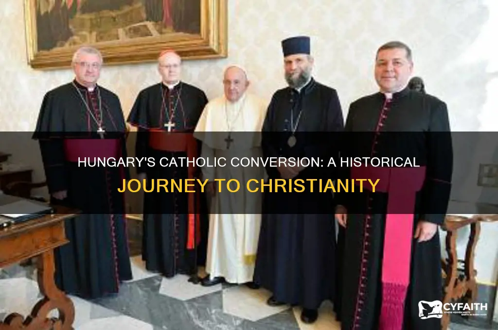 when did hungary become catholic