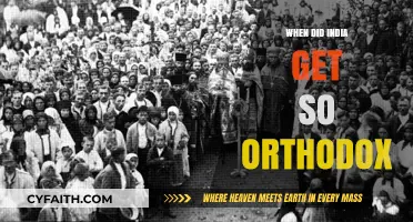 When Did India Embrace Orthodoxy? A Historical Perspective