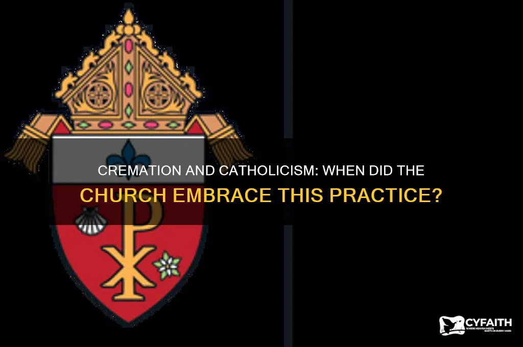 when did it become ok for catholics to be creameted