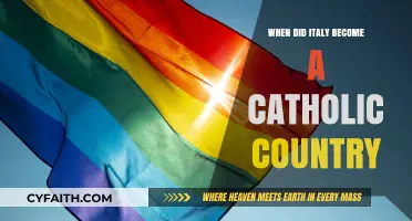 Italy's Catholic Conversion: A Historical Overview
