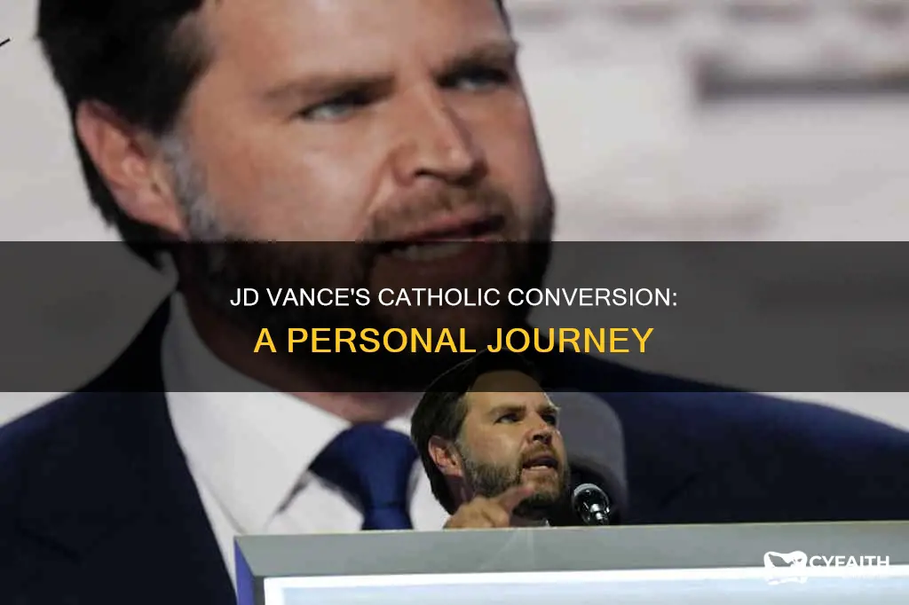 when did jd vance become catholic