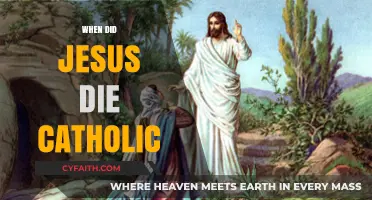 When Did Jesus Die According to Catholic Tradition?