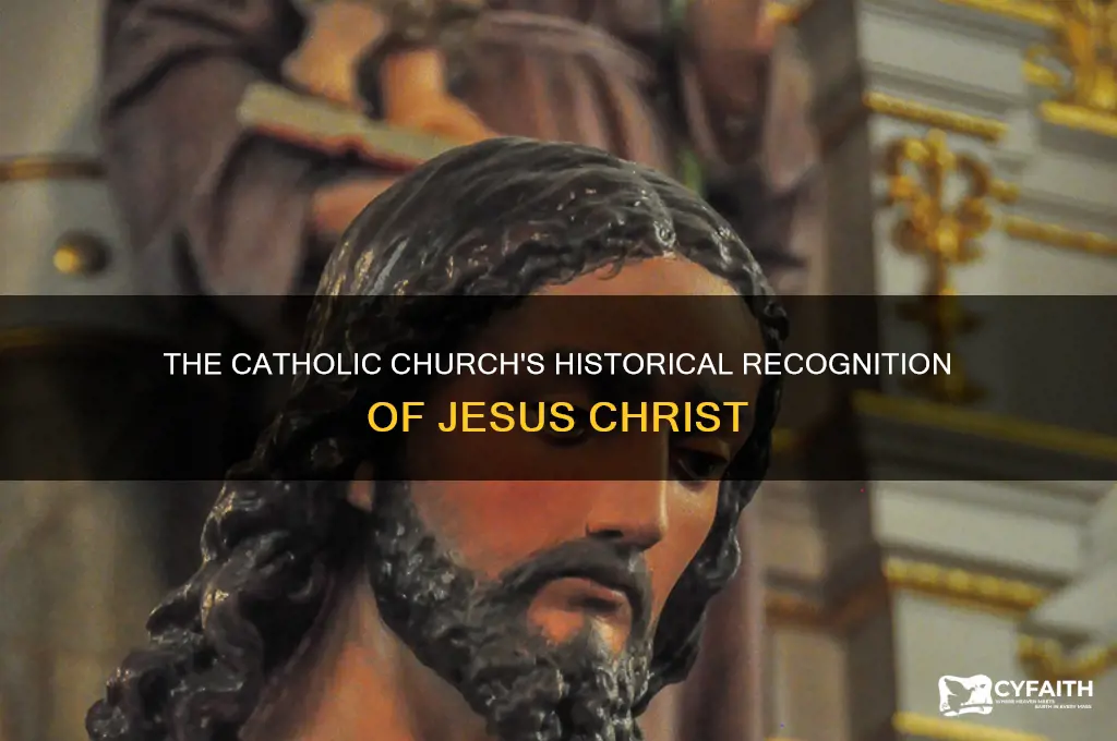 when did jesus get made by catholic