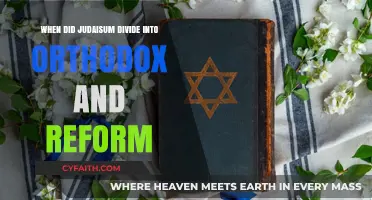 The Great Divide: When Judaism Split into Orthodox and Reform